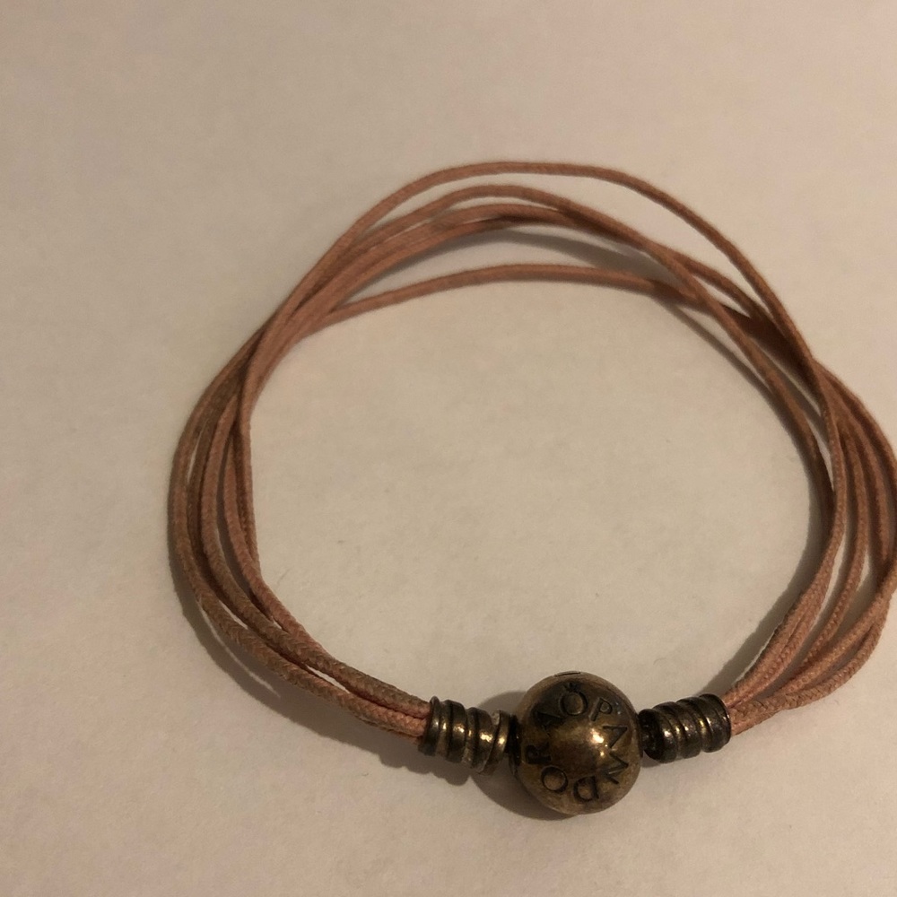 Pandora Pink Cord Bracelet